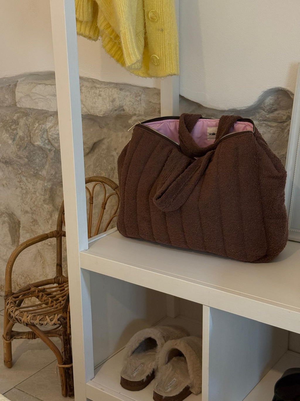 FLUFFY WEEKENDER COCOA BROWN