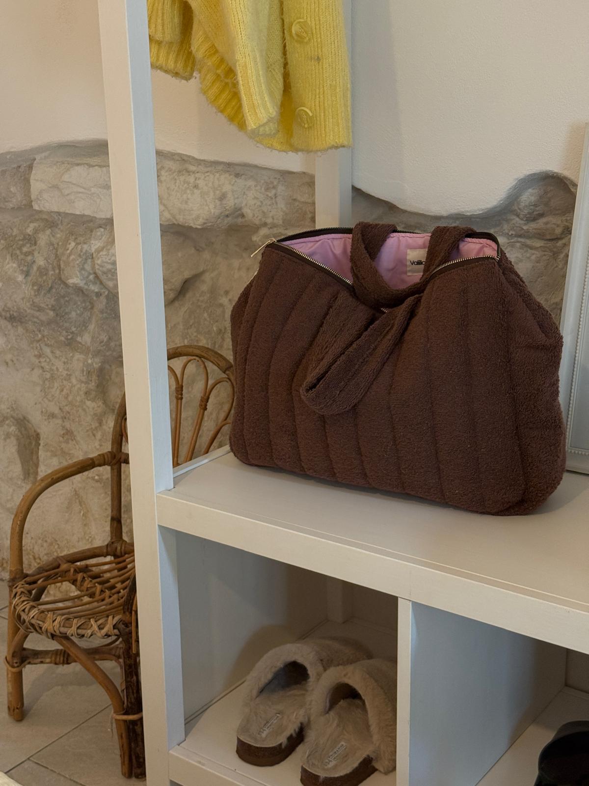 FLUFFY WEEKENDER COCOA BROWN