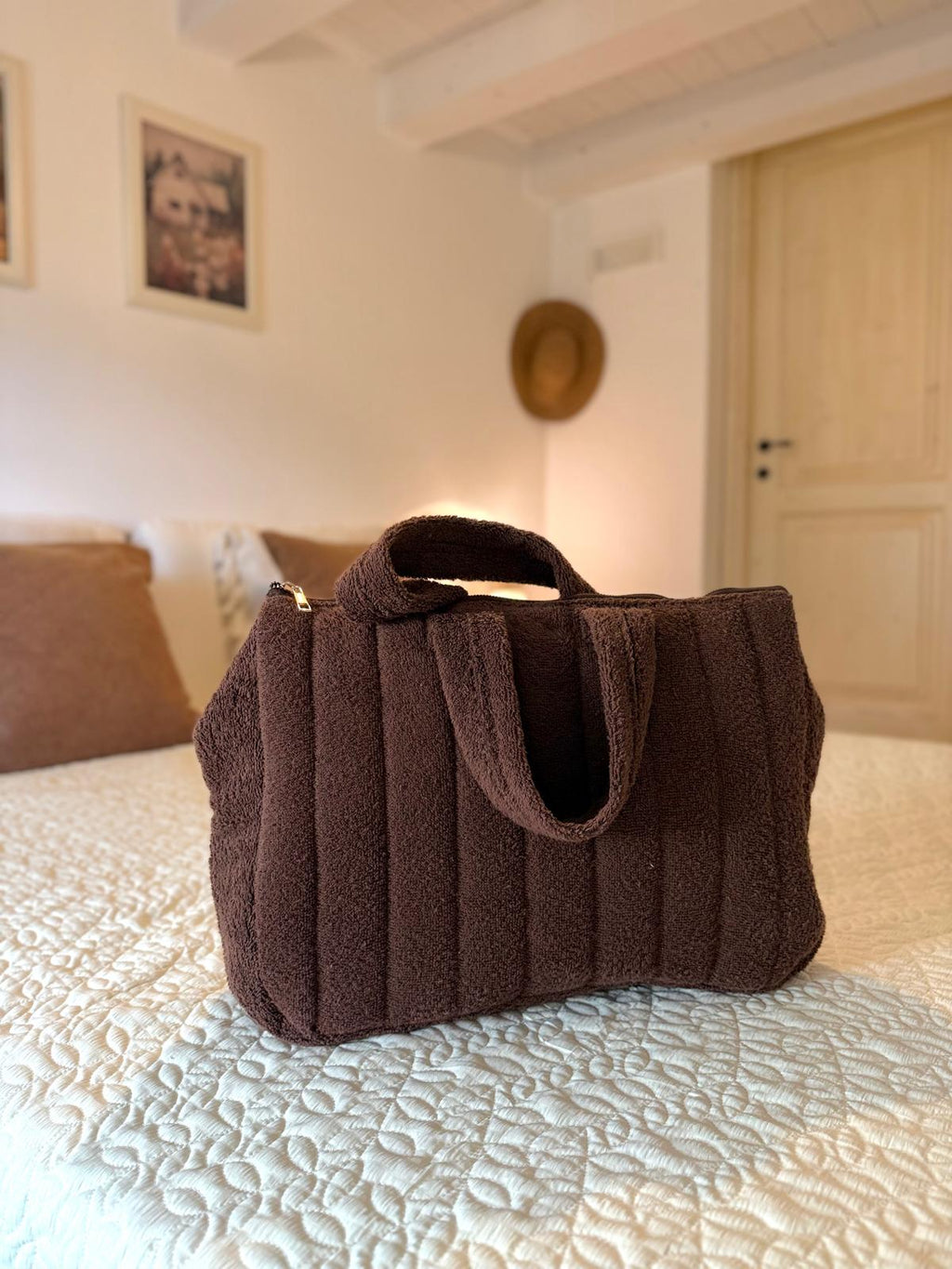 FLUFFY WEEKENDER COCOA BROWN